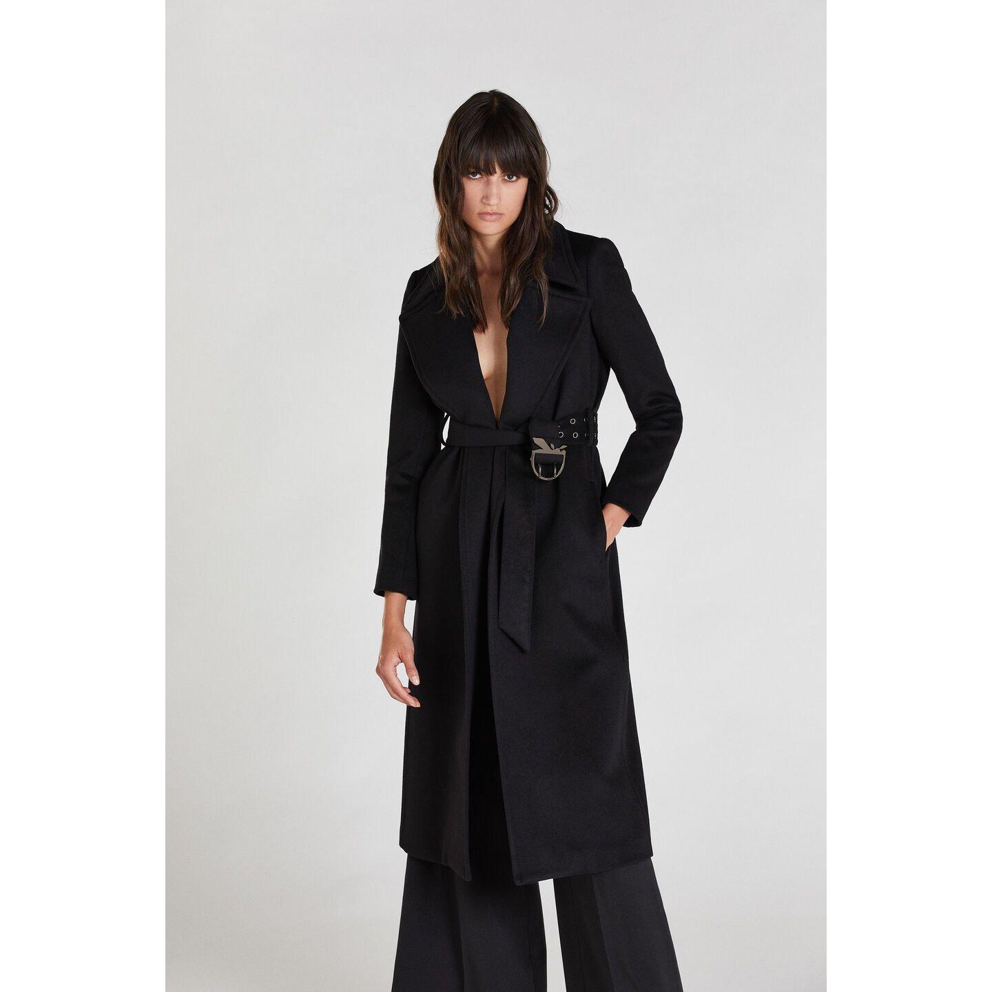 Black “ESSENTIAL” coat