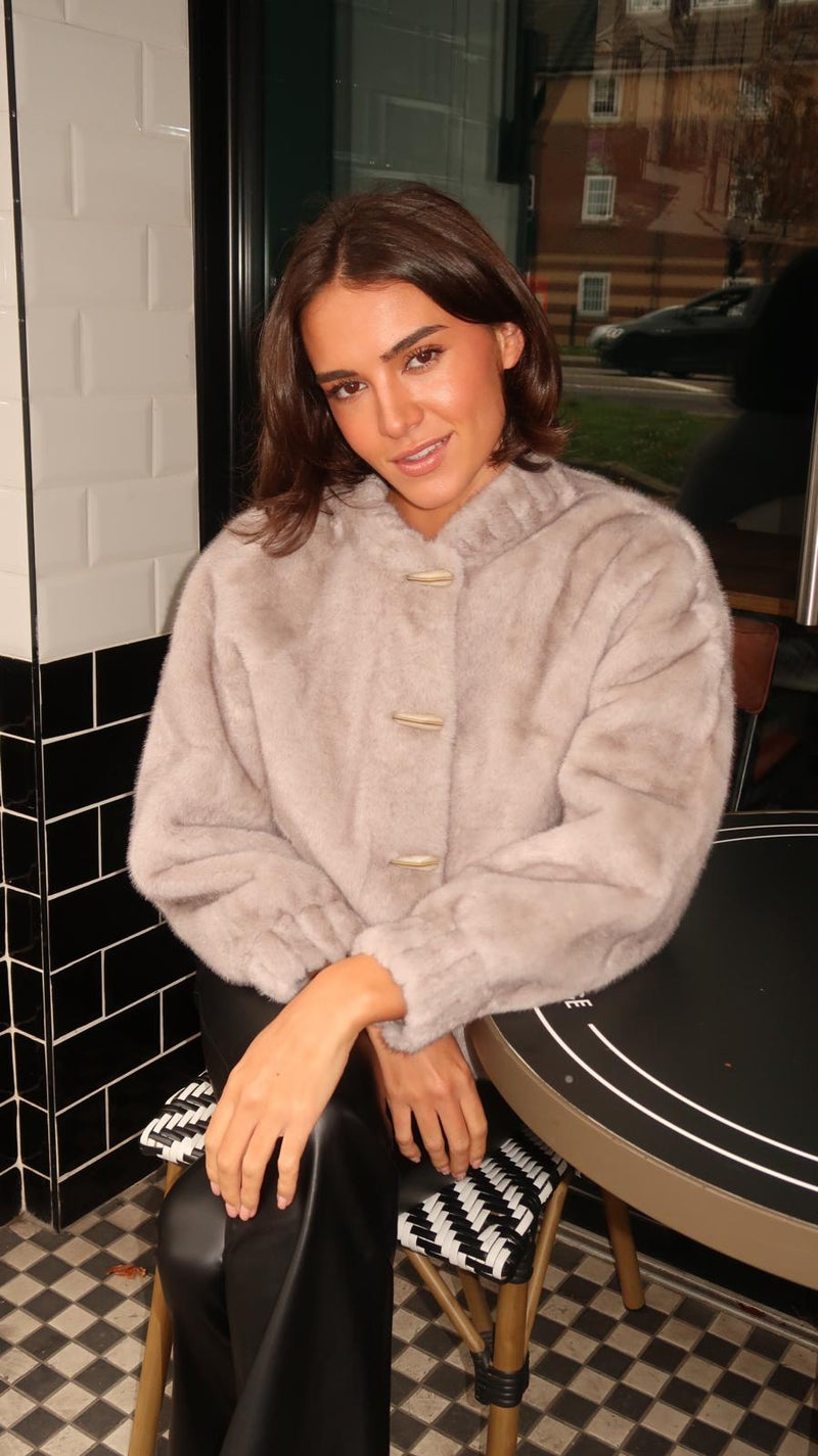 Hema Faux Fur Jacket