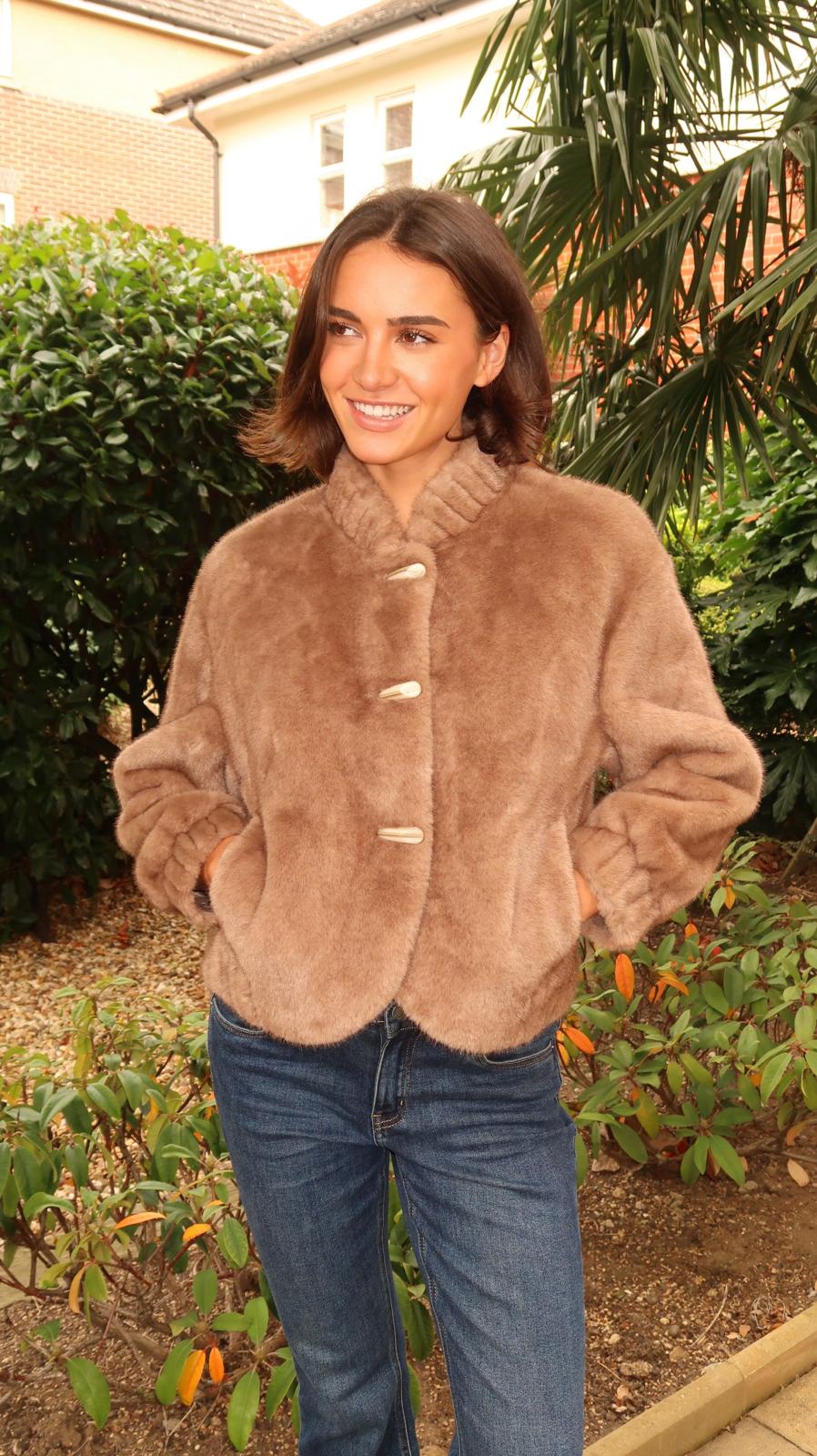 Hema Faux Fur Jacket