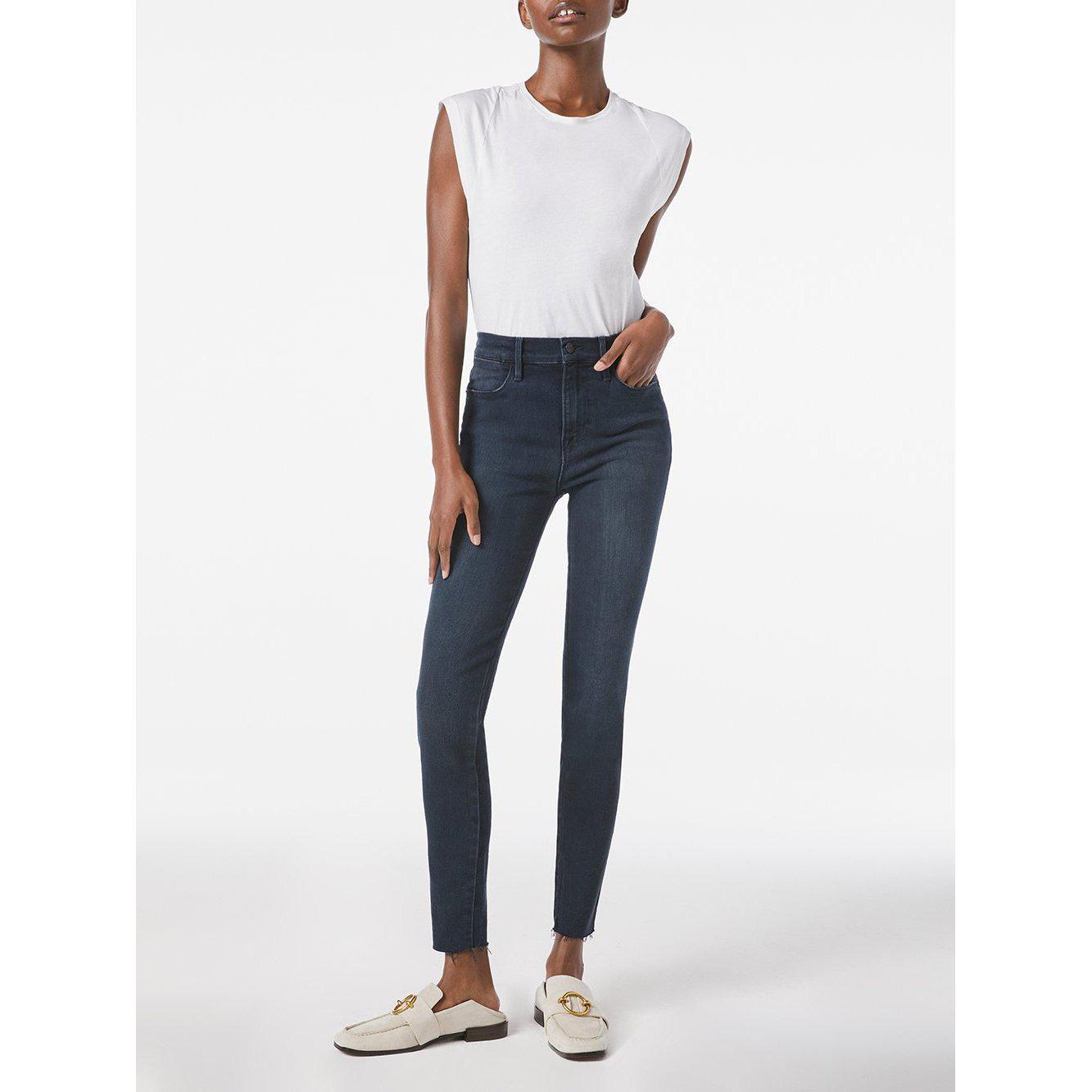 Le High Skinny Raw Edge