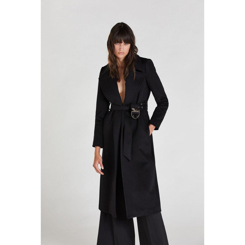 Black “ESSENTIAL” coat