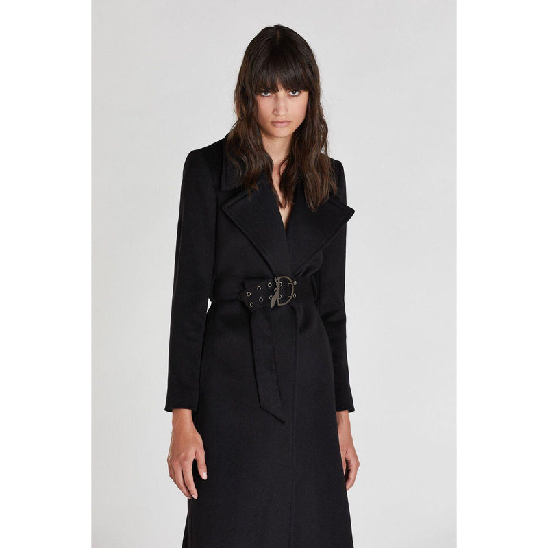 Black “ESSENTIAL” coat