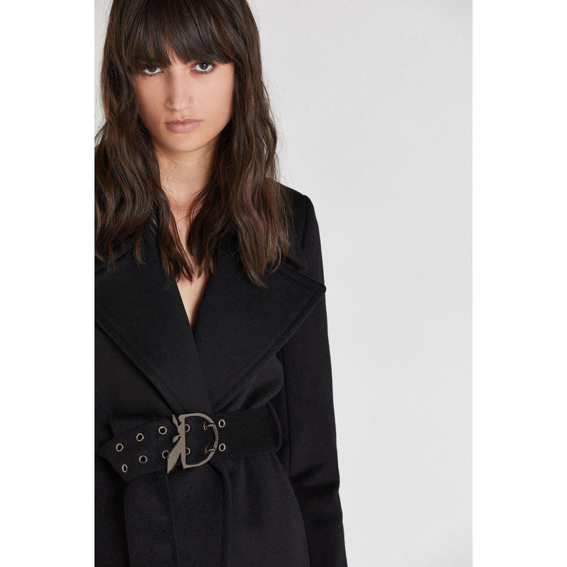 Black “ESSENTIAL” coat